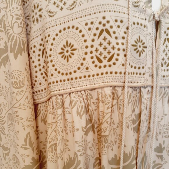 R. Vivimos Slit Neck Tassel Dress - Picture 7 of 15